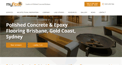 Desktop Screenshot of myfloor.net.au